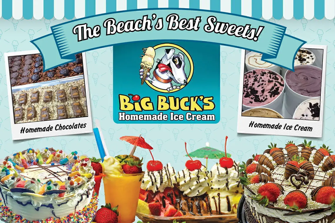 Big Buck's Homemade Ice Cream