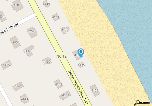 Shugafoot Oceanfront map location