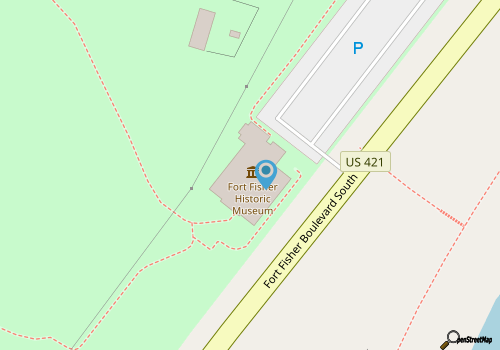 Fort Fisher State Historic Site map location