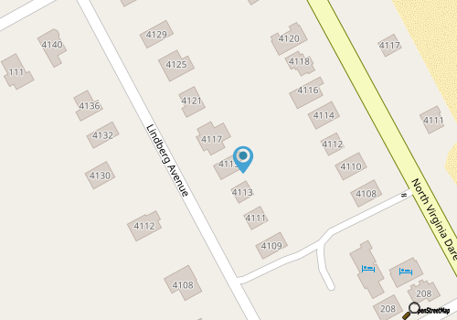 Comfortable OBX Beach Box Cottage ~ Ocean views, 2 min walk to the beach! map location