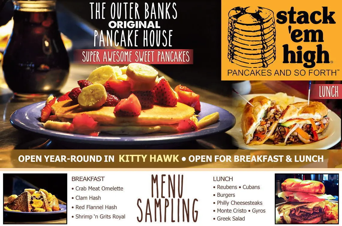Stack'em High Pancakes - Kitty Hawk