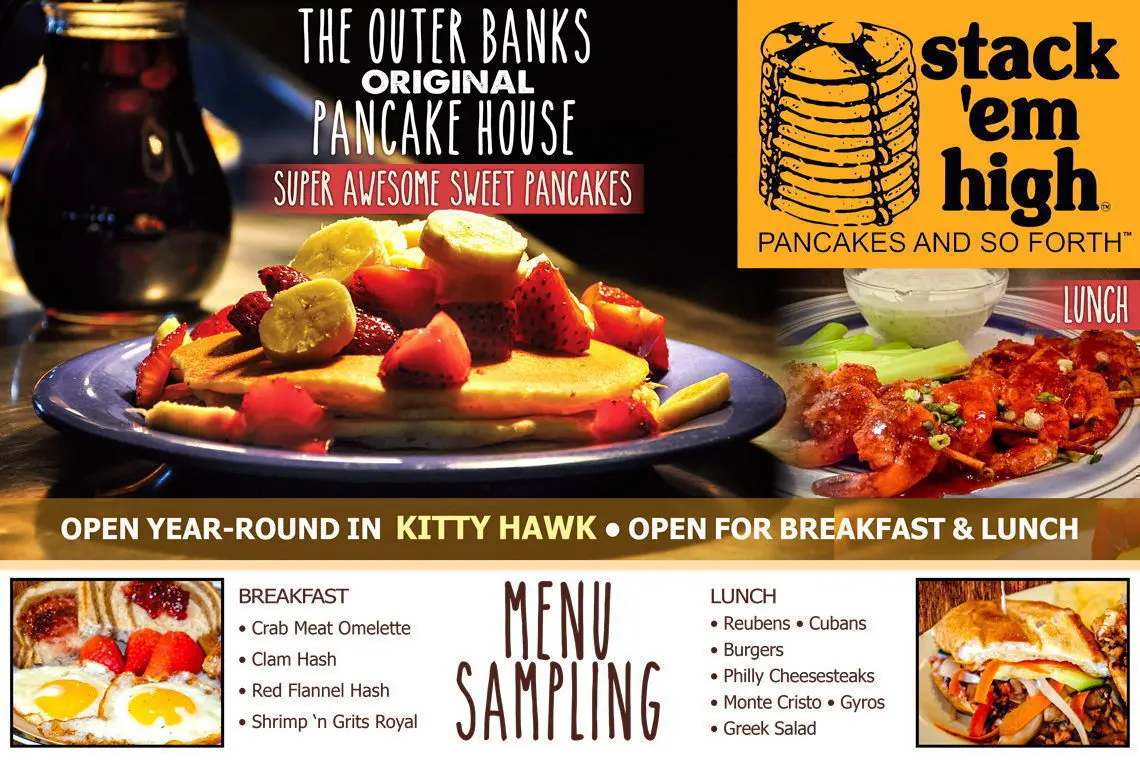 Stack'em High Pancakes - Kitty Hawk