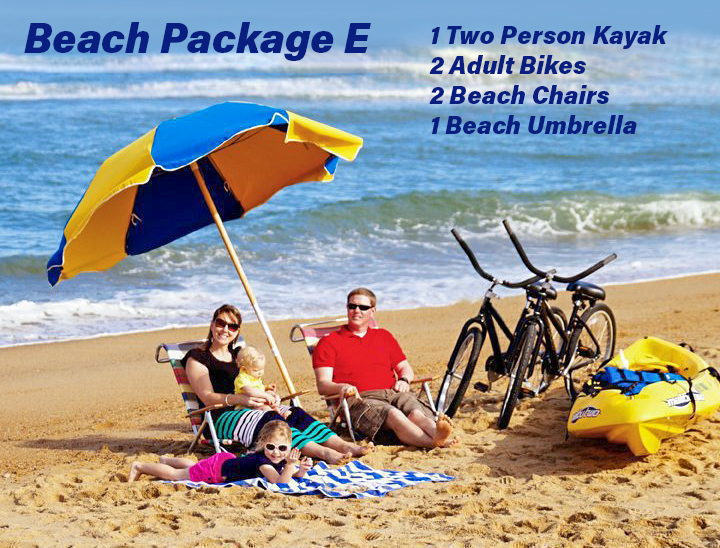 Moneysworth Rentals bikes, umbrellas, kayaks and chairs