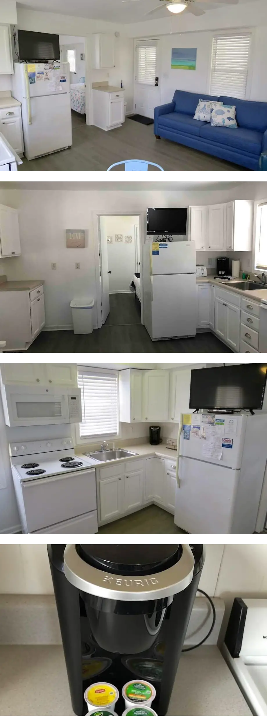 Saltaire Cottages 7: 2BR Steps to Private Beach Access Screened Porch Pool!