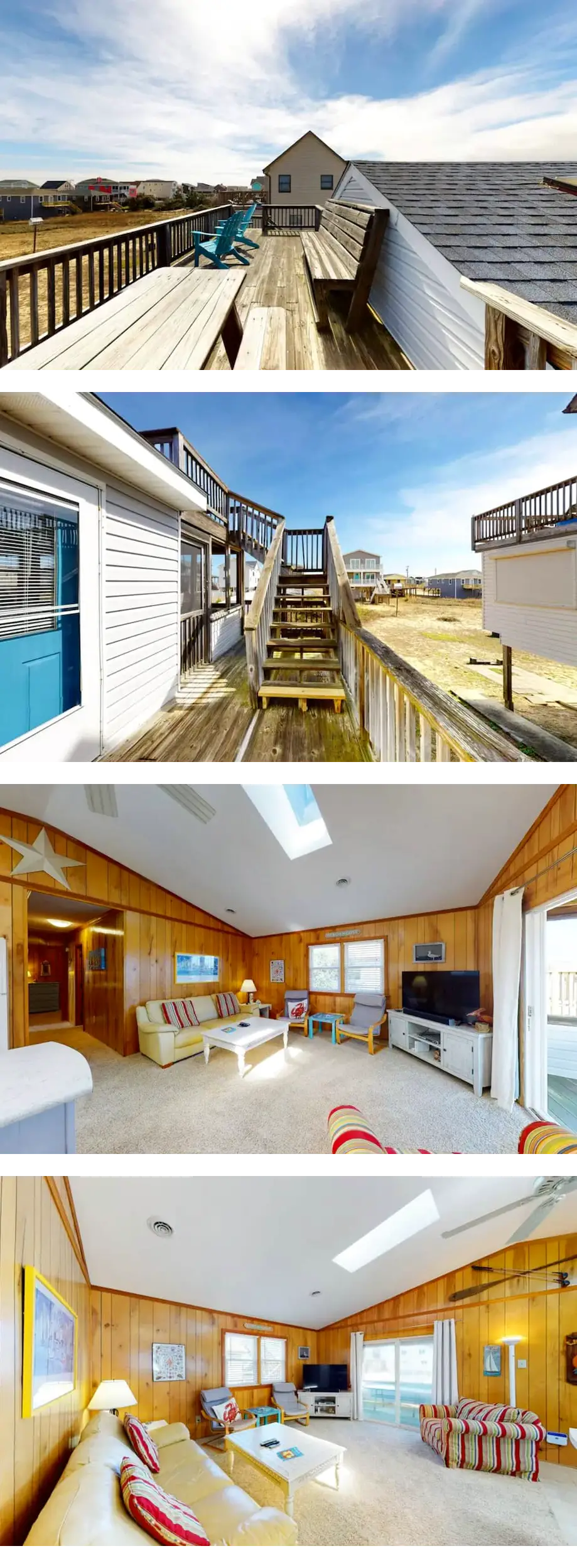 Kitty hawk home beach view - 3 Minute walk to the beach 